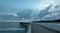 San Simeon Public Pier at sunset on the Central Coast of California