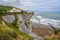 San Telmo Church and the Flysch Cliffs on the coast of Zumaia