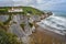 San Telmo Church and the Flysch Cliffs on the coast of Zumaia