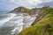 San Telmo Church and the Flysch Cliffs on the coast of Zumaia