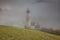 san Valentino church on a foggy late autumn day, Siusi allo Sciliar, Castelrotto, Dolomites, Italy