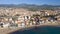 San Vincenzo, Italy. City as seen from the air