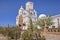 San Xavier del Bac Mission Roman Catholic Church Closeup Exterior