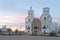 San Xavier del Bac Mission at Sunset