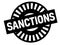 Sanctions black stamp