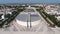 Sanctuary of Fatima, Portugal. From above.