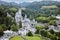 The Sanctuary of Our Lady of Lourdes or the Domain. South-western France