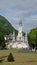 Sanctuary of Our Lady of Lourdes in the Pyrenees, France