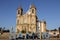 Sanctuary of Our Lady of Sameiro, neoclassical basilica on a hill overlooking surrounding anscape, Braga, Portugal