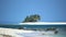 Sand Bar at the Britania Islands, a popular destination in Surigao del Sur, Philippines