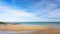 sand beach of English channel near Cap Gris-Nez