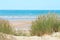 Sand beach in Formby, UK