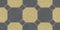 Sand Beige Dark Grey Seamless Classic Floor Tile Texture. Simple Kitchen, Toilet or Bathroom Mosaic Tiles Background. 3D rendering