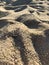 Sand on Campo nell`Elba, Elba Island, Italy