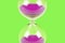 Sand clock hourglass sandglass