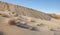 Sand dune in the bay of Monsul in Cabo de Gata Spain