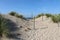 Sand dune beach Marker Wadden