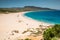 Sand dune of Bolonia beach, province Cadiz, Andalucia, Spain