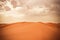 Sand dune in Saudi desert - Beautiful Arabian desert
