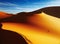 Sand dune at sunrise, Sahara Desert