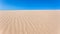 Sand Dune Wind Grooved Patterns Blue Sky