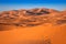 Sand Dunes of Erg Chebbi int he Sahara Desert, Morocco