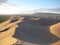 Sand dunes in the Gobi desert