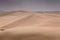 Sand dunes in the Gobi Desert in Inner Mongolia, China