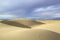 Sand dunes. Gobi Desert, Mongolia.