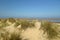 Sand dunes on Holkham Beach in Norfolk