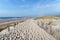 Sand dunes of Lacanau beach