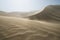 Sand dunes landscape and sand waves in the Gobi Desert in China, Gobi Desert, China