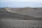 Sand dunes of the Maspalomas Desert after sunset.