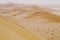 Sand dunes in Namibian desert