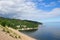 Sand dunes in the region of Charlevoix, Quebec, Canada