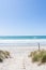 Sand dunes and sea of Papamoa, Mount Maunganui