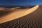 Sand dunes sunset