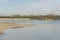 Sand extraction on a recreational Lake