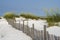 Sand Fence at Pensacola Beach