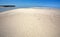 Sand flats along shore of Lake Winnipeg