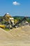 Sand and gravel production