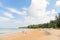 Sand idillic beach on Phuket island in Thailand