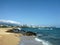 Sand Island beach off the coast of Oahu, Hawaii