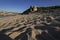 Sand of La Licciola Beach in Sardinia