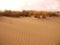 Sand lines texture on beach sky as background