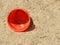 Sand molds, playing in the sand on the beach or in the sandpit