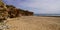 Sand natural wild dunes on sea beach in Talmont coast atlantic ocean in France