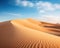 Sand Nature\\\'s Ever-Shifting Masterpiece is the Sand Dunes Landscape in desert.