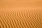 Sand pattern, riffles in desert sand.