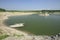 Sand quarry on river Po, Polesine Parmense